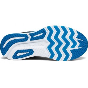 Saucony Ride ISO 2 - Mens Running Shoes - Black/Blue