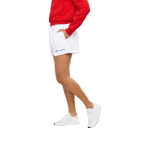 Champion Jersey Womens Shorts - White