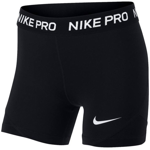 Nike Pro Kids Girls Training Shorts - Black