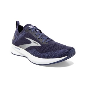 Brooks Levitate 4 - Mens Running Shoes - Navy/Grey/White