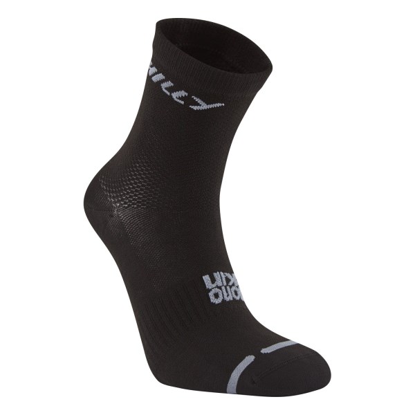 Hilly Lite Anklet - Running Socks - Black/Grey