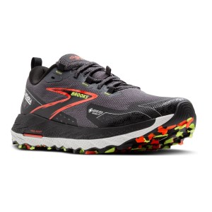 Brooks Cascadia 18 GTX - Mens Trail Running Shoes - Blackened Pearl/Black Tom