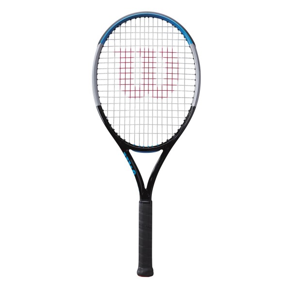 Wilson Ultra 108 v3 Tennis Racquet - Black/Silver/Blue