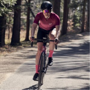 Void Platinum Womens Cycling Jersey - Dark Fuscia
