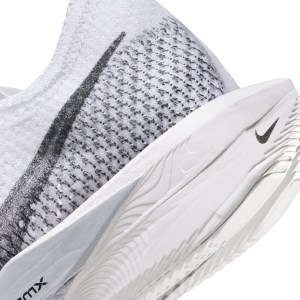 Nike ZoomX Vaporfly Next% 3 - Womens Road Racing Shoes - White/Particle Grey/Metallic Silver/Dark