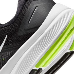 Nike Air Zoom Structure 23 - Mens Running Shoes - Black/Metallic Silver/Volt