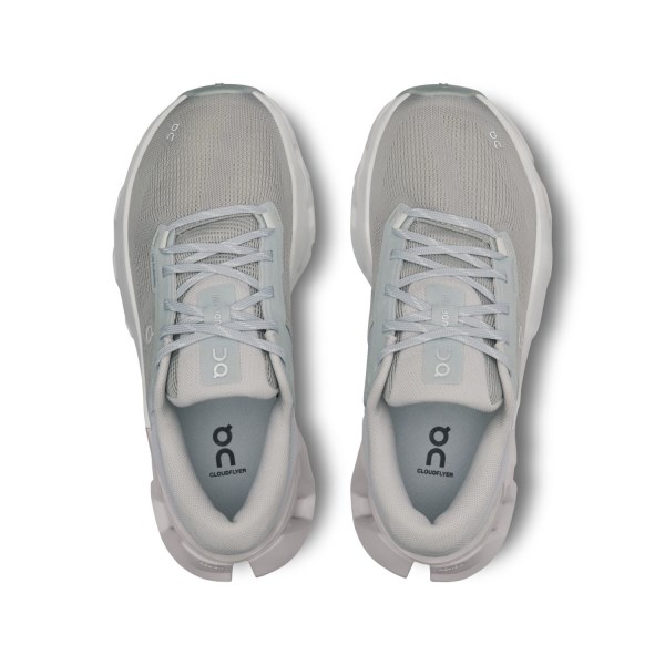 On Cloudflyer 5 - Womens Running Shoes - Glacier/Wolf