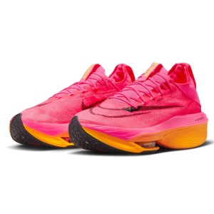 Nike Air Zoom Alphafly NEXT% 2 Flyknit - Mens Road Racing Shoes - Hyper Pink/Black/Laser