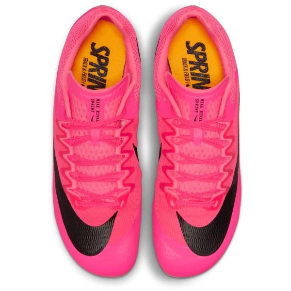 Nike Zoom Rival - Unisex Sprint Spikes - Hyper Pink/Black/Laser Orange
