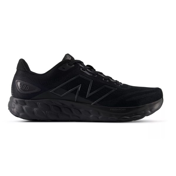 New Balance Fresh Foam 680v8 - Mens Running Shoes - Black/Phantom/Black Metallic