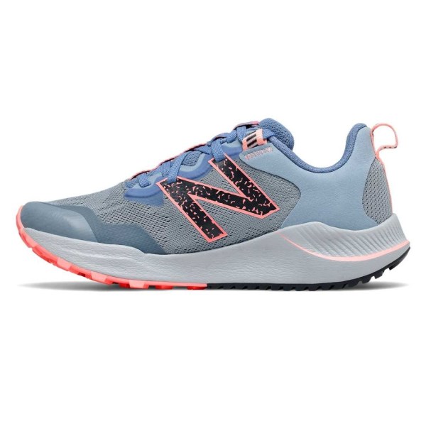 New Balance Nitrel v4 - Womens Trail Running Shoes - Grey/Blue/Pink