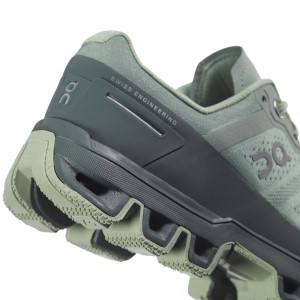 On Cloudventure - Womens Trail Running Shoes - Moss/Olive