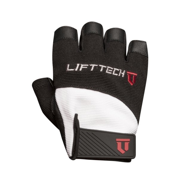 Lift Tech Elite Mens Gym Gloves - White/Black