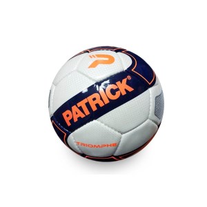 Patrick Triomphe Soccer Ball - White/Navy/Orange