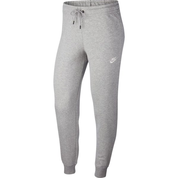 Nike Sportswear Essential Fleece Womens Sweatpants - Dark Grey Heather/Matte Silver/White
