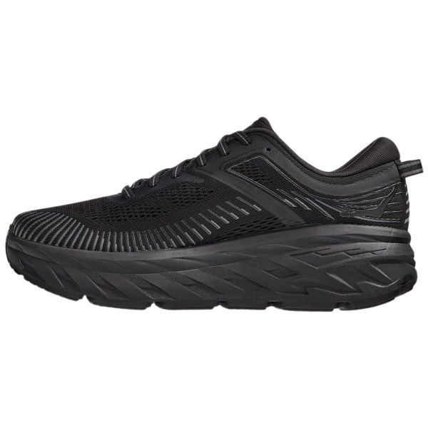 Hoka Bondi 7 - Mens Running Shoes - Triple Black