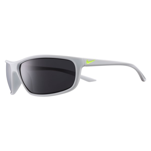 Nike Rabid Sunglasses - Matte Wolf Grey/Volt/Dark Grey Lens