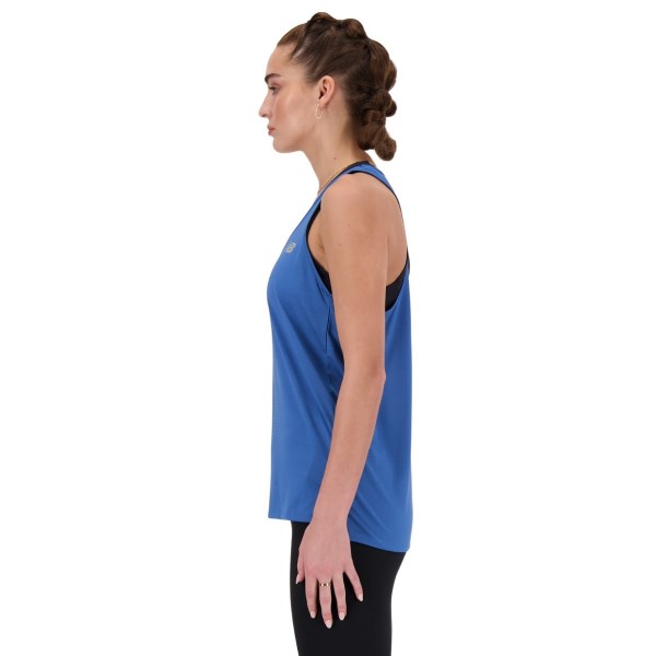 New Balance Sports Essentials Womens Running Tank Top - Blue Agate