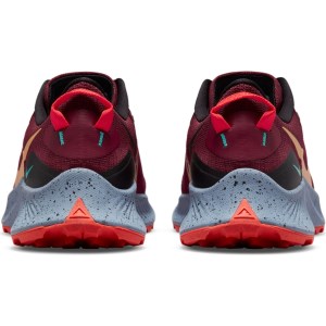 Nike Pegasus Trail 3 - Mens Trail Running Shoes - Dark Beetroot/Wheat/Black/Bright Crimson