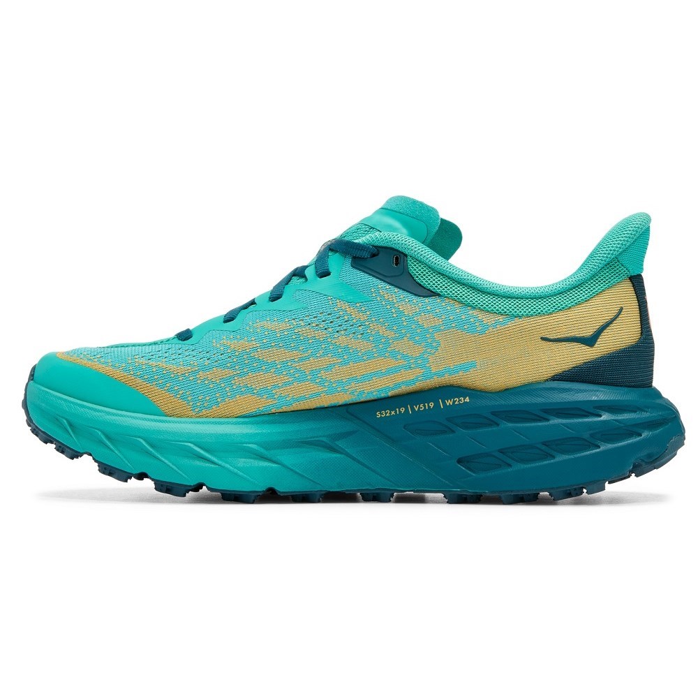 Hoka Speedgoat 5 - Womens Trail Running Shoes - Deep Teal/Water Garden ...