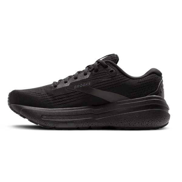 Brooks Ghost Max 2 - Womens Running Shoes - Black/Black/Ebony