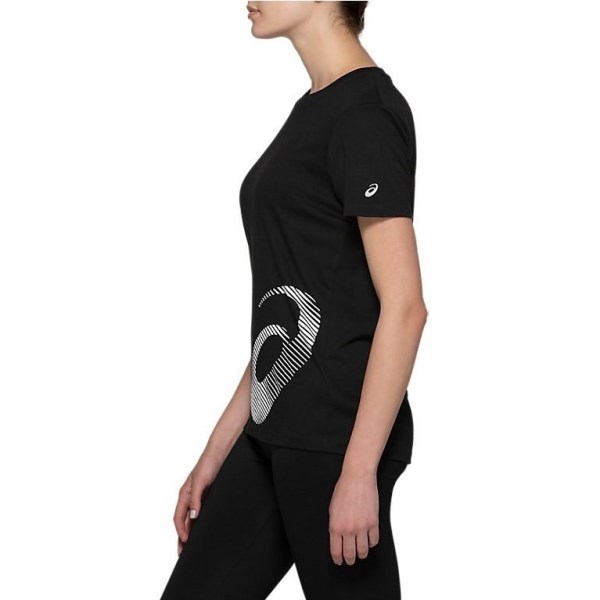Asics Core Graphic Womens Training T-Shirt - Black