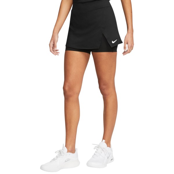 Nike Court Dri-Fit Victory Womens Tennis Skirt - Black/White