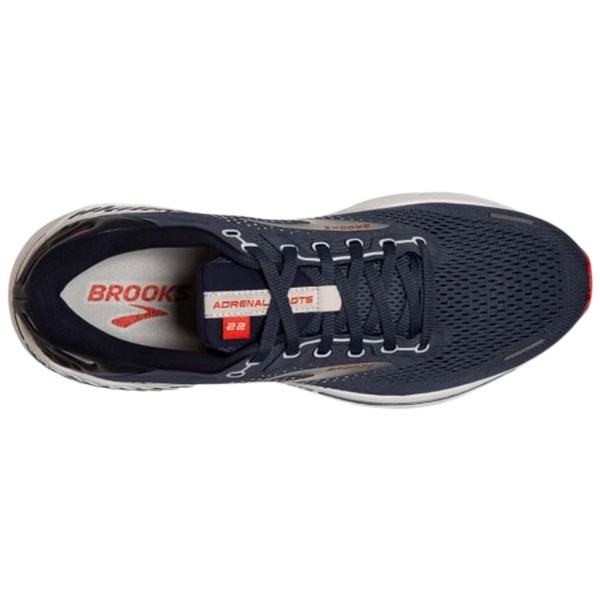 Brooks Adrenaline GTS 22 - Mens Running Shoes - Peacoat/India Ink/Grenadine