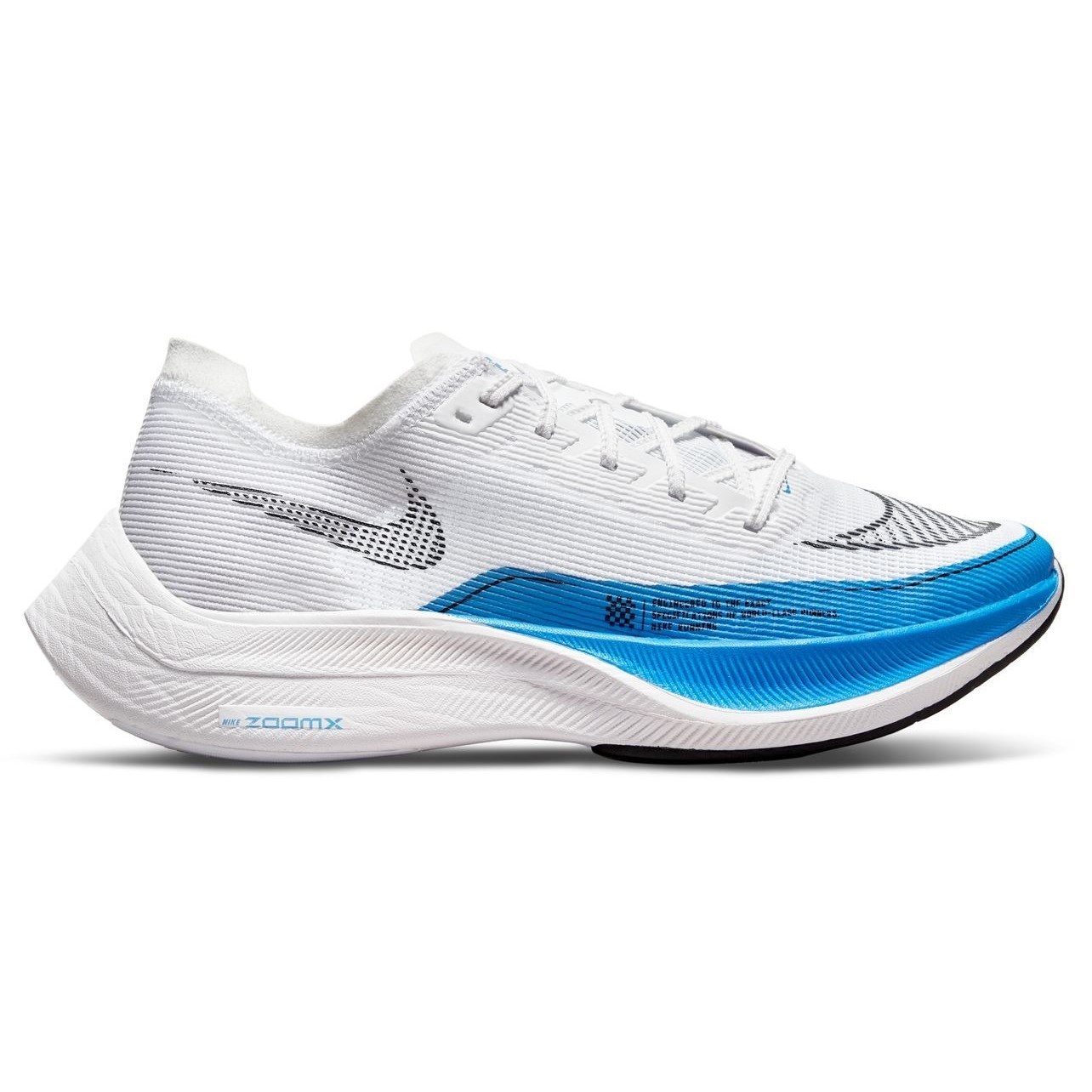 Nike ZoomX Vaporfly Next% 2 - Mens Running Shoes - White/Photo Blue ...