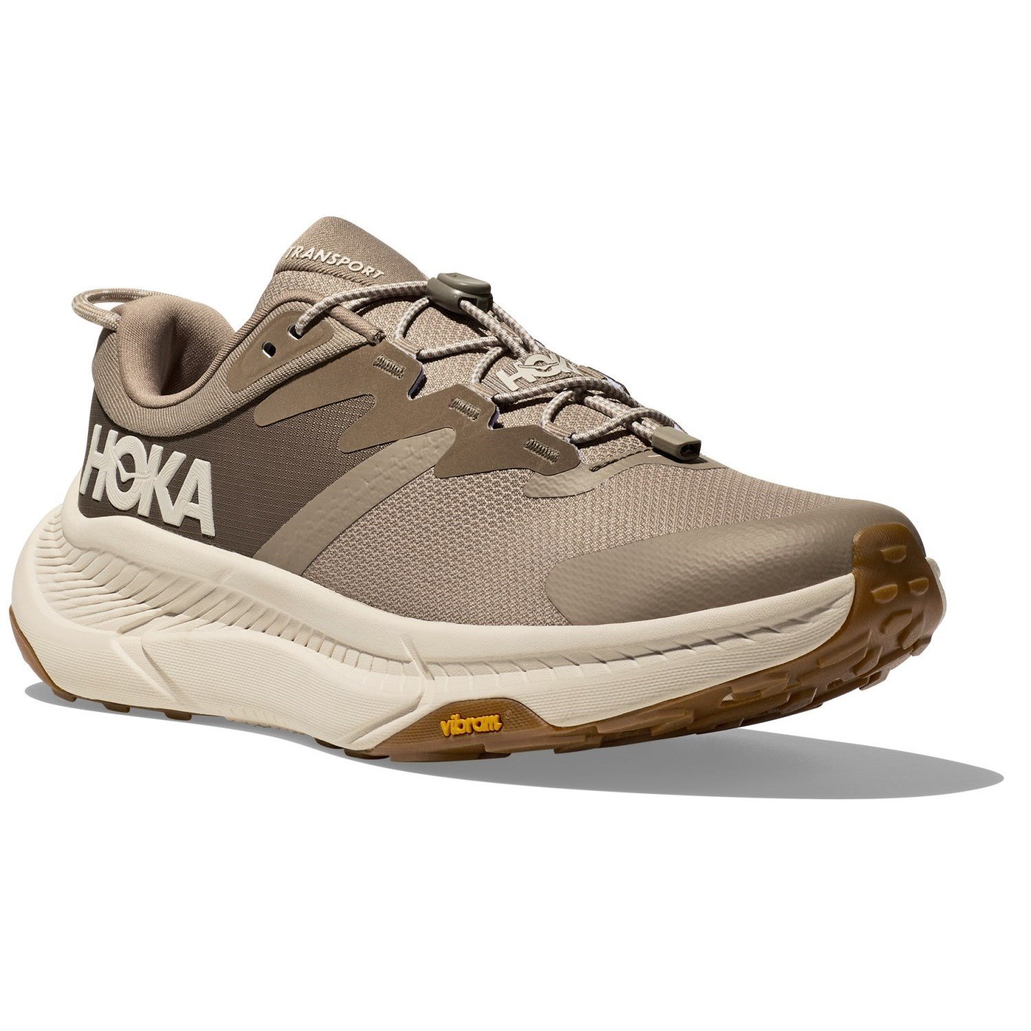 Hoka Transport - Mens Walking Shoes - Dune/Eggnog | Sportitude