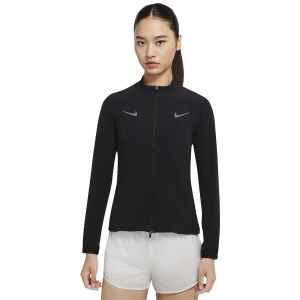 Nike Womens Running Jacket - Black/Reflective Silver