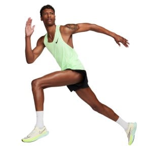 Nike Aeroswift Dri-Fit ADV Mens Running Singlet - Vapor Green/Black