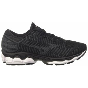 Mizuno WaveKnit Sky S1 - Womens Running Shoes - Black/Black