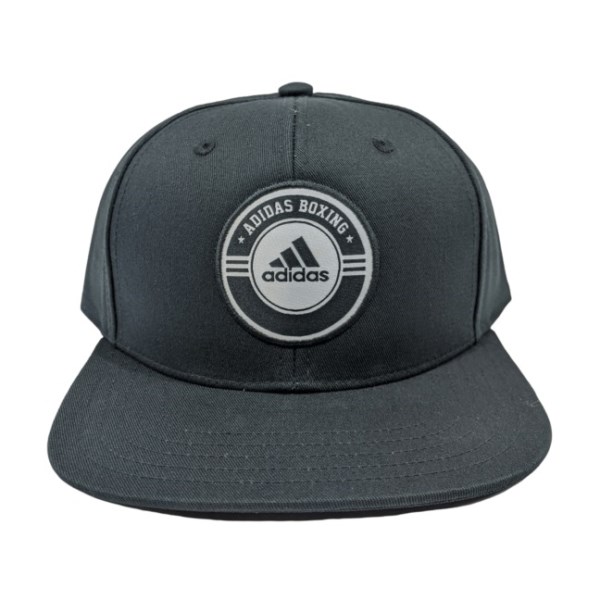 Adidas Logo Patch Boxing Sports Cap - Black