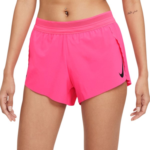 Nike AeroSwift Womens Running Shorts - Hyper Pink/Black