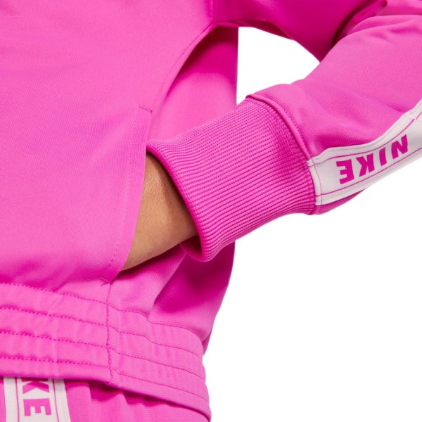 Nike Sportswear Kids Girls Tracksuit - Fire Pink/White