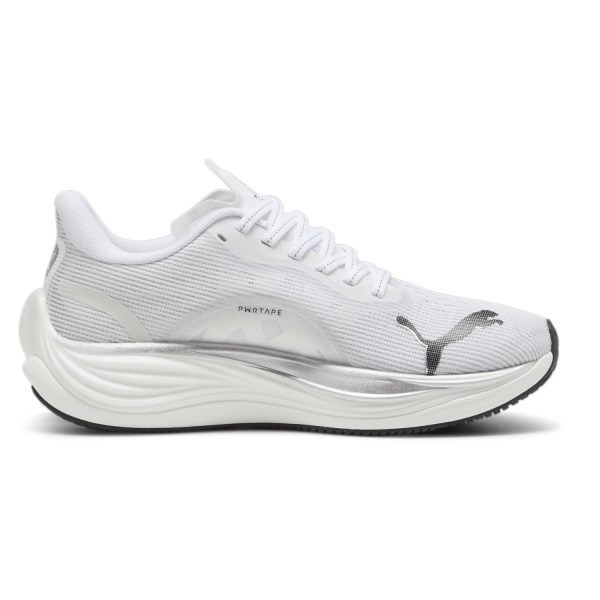 Puma Velocity Nitro - Womens Running Shoes - White/Silver/Black
