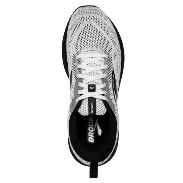 Brooks Revel 6 - Womens Running Shoes - White/Black