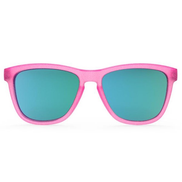 Goodr The OG Polarised Sports Sunglasses - Flamingos On A Booze Cruise