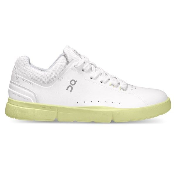 On The Roger Advantage - Womens Casual Shoes - White/Hay