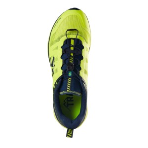 Salming Trail 6 - Mens Trail Running Shoes - Safety Yellow/NavyBlue