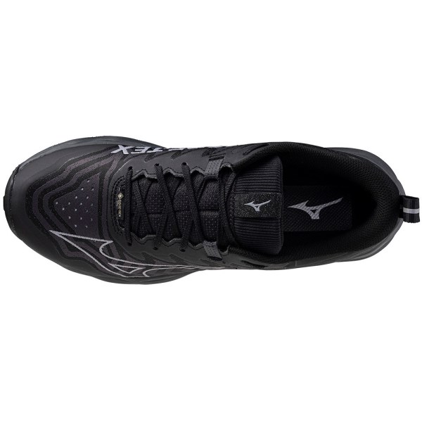 Mizuno Wave Daichi 8 GTX - Mens Trail Running Shoes - Ebony/Ultimate Grey/Black