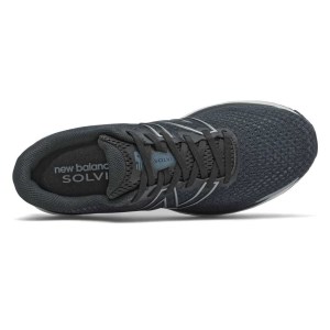 New Balance Solvi v3 - Mens Running Shoes - Black/Ocean Grey