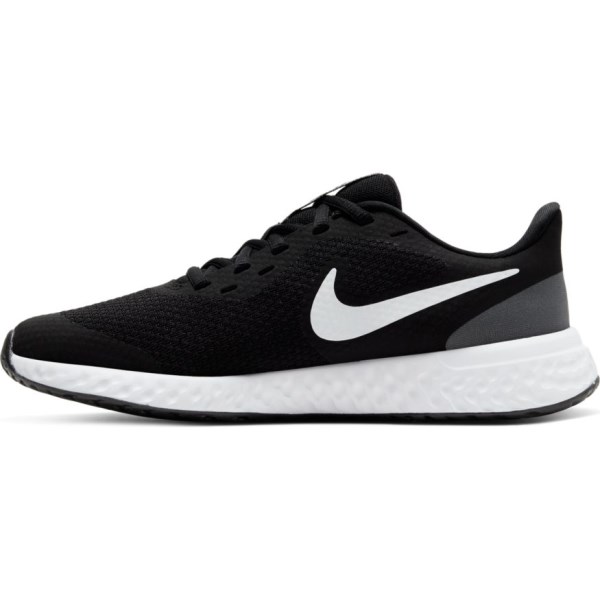 Nike Revolution 5 GS - Kids Running Shoes - Black/White/Anthracite