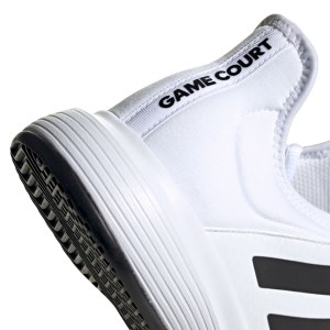 Adidas GameCourt - Mens Tennis Shoes - Footwear White/Core Black/Grey