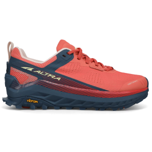 Altra Olympus 4 - Womens Trail Running Shoes - Navy/Coral