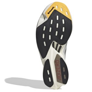 Adidas Adizero Adios Pro 3 - Womens Road Racing Shoes - Ivory/Iron Met/Crystal Sand