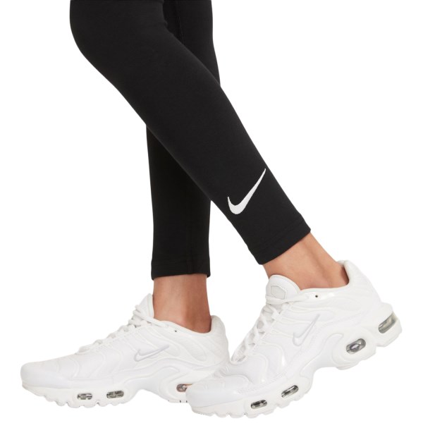Nike Sportswear Favourites Swoosh Kids Girls Leggings - Black/Grey
