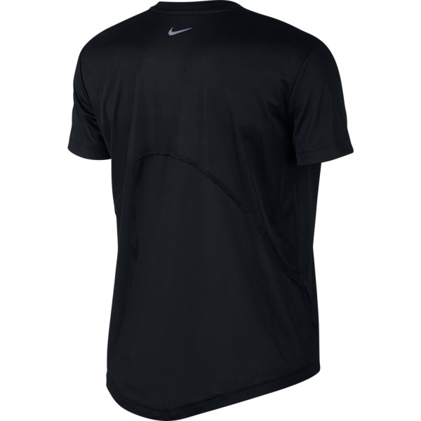 Nike Miler Womens Short Sleeve Running T-Shirt - Black