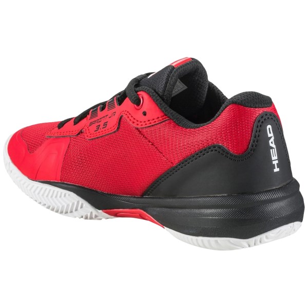 Head Sprint Team 3.5 Junior Kids Tennis Shoes - Black/Red